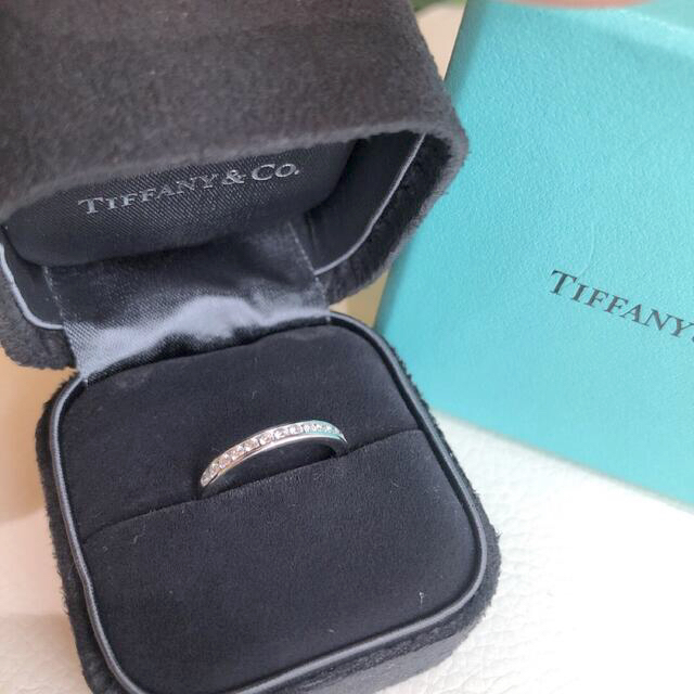 Tiffany & Co. - Tiffany  ダイヤモンドバンドリング  ハーフエタニティ