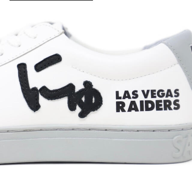 New Balance(ニューバランス)のにゅ～ず  NFL Las Vegas Raiders 限定240足 メンズの靴/シューズ(スニーカー)の商品写真