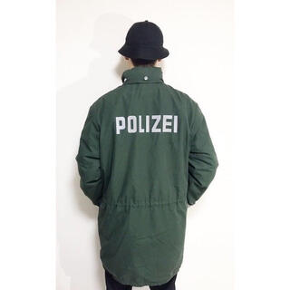 ザノースフェイス(THE NORTH FACE)の春対応 ライナー付き 緑 ドイツ警察 ポリス GORE-TEX ジャケット(ミリタリージャケット)