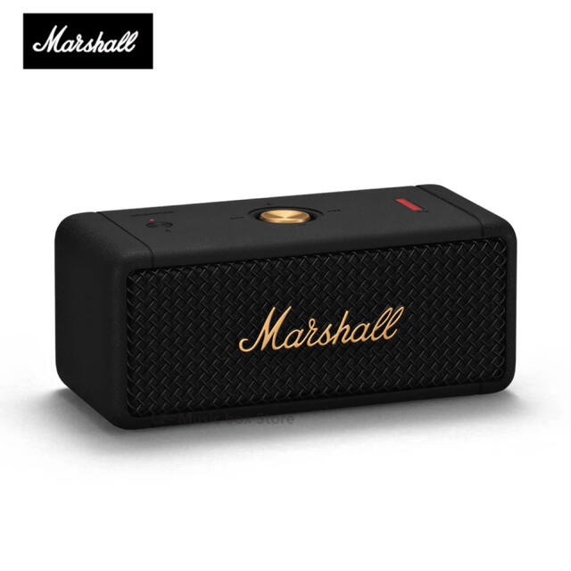 Marshall Bluetooth対応360度スピーカー黒x金 3
