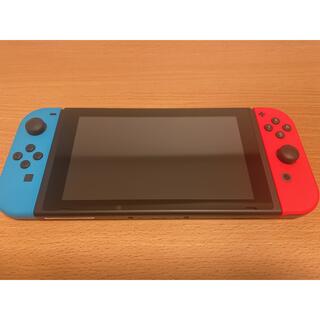 ニンテンドースイッチ(Nintendo Switch)の任天堂Switch (BLUE/RED)中古品(家庭用ゲーム機本体)