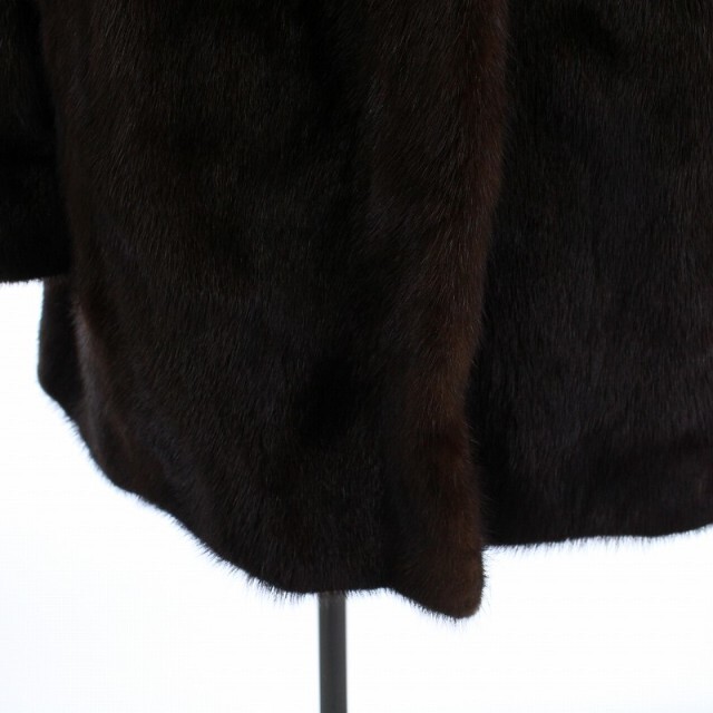 other(アザー)のアメリカンレジェンド 毛皮コート シェアードミンクコート ミドル 茶 レディースのジャケット/アウター(その他)の商品写真