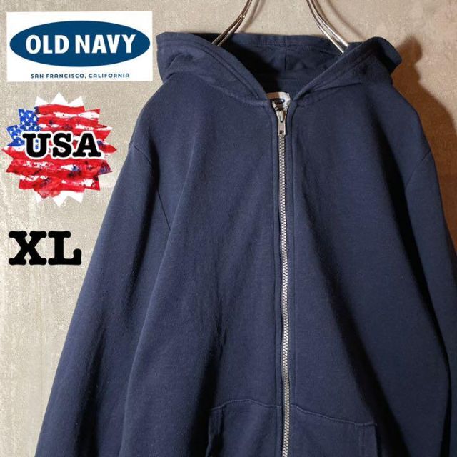 Old Navy(オールドネイビー)のUSA IMPORT OLD NAVY SWEAT HOODIE XL レディースのトップス(パーカー)の商品写真