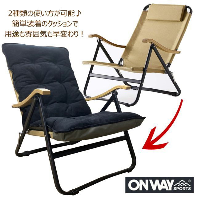 Onwayオンウェー コンフォートローチェアプラス クッションカバー＆ケース付 1