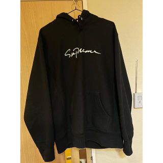 シュプリーム(Supreme)のsupreme 筆記体 ロゴ(パーカー)