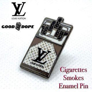 ルイヴィトン(LOUIS VUITTON)の2010's★ Louis Vuitton★Smokes Pin ★レア(ブローチ/コサージュ)