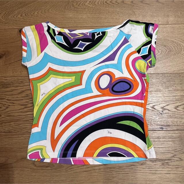 EMILIO PUCCI(エミリオプッチ)のミミ様専用　エミリオプッチ EMILIO PUCCI 半袖Tシャツ サイズ40 レディースのトップス(Tシャツ(半袖/袖なし))の商品写真