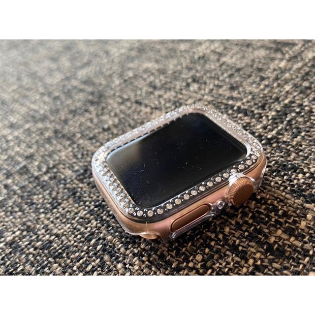 Apple Watch(アップルウォッチ)のAppleWatch カバー ケース 虹色　透明　40mm アップルウォッチ スマホ/家電/カメラのスマホアクセサリー(モバイルケース/カバー)の商品写真