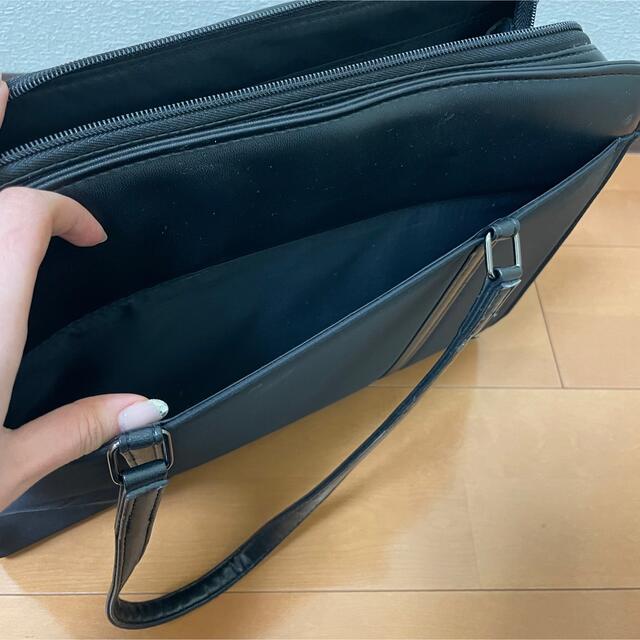 AOKI(アオキ)の就活バッグ かばん リクルート 黒 レディースのバッグ(ショルダーバッグ)の商品写真