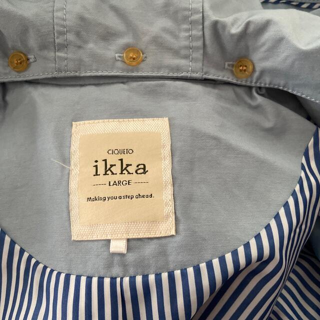 ikka(イッカ)のフード付きスプリングコート　ikka レディースのジャケット/アウター(スプリングコート)の商品写真