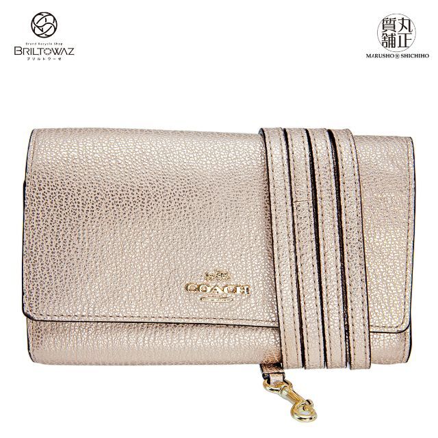 コーチ ショルダーウォレット 斜め掛け 長財布 Ref.65558 COACH