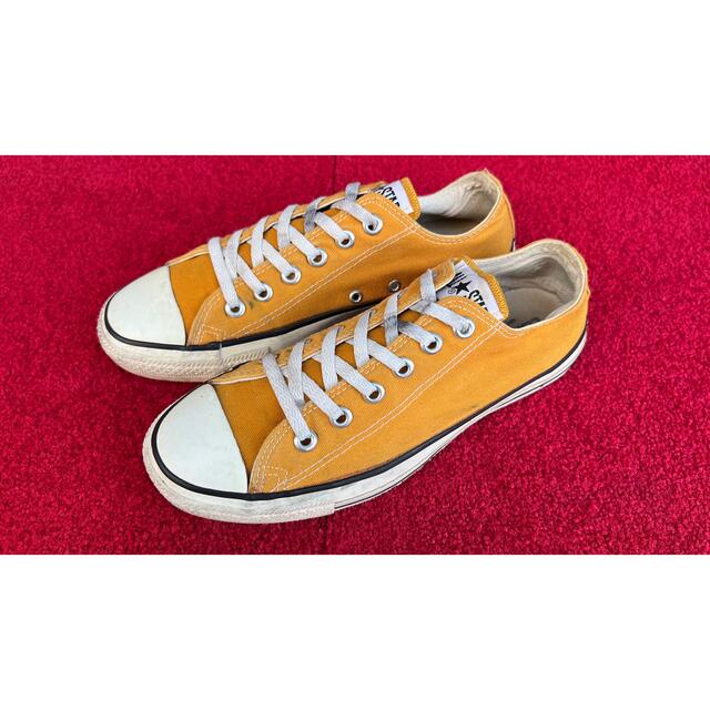 CONVERSE(コンバース)の26cm  USA製 コンバース オールスター キャンバススニーカー イエロー メンズの靴/シューズ(スニーカー)の商品写真