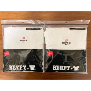 ヘインズ(Hanes)の【2枚セット】Hanes BEEFY LONG SLEEVE T-SHIRT(Tシャツ/カットソー(七分/長袖))