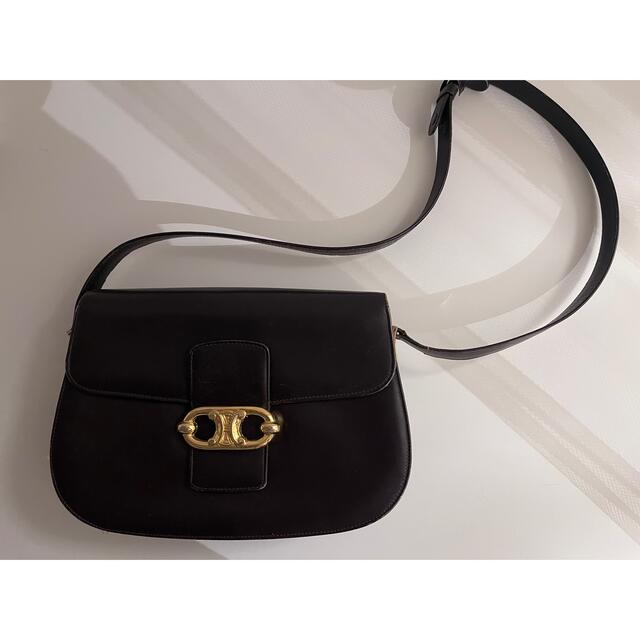 オールドセリーヌ celine ヴィンテージ ショルダーバッグ トリオンフ