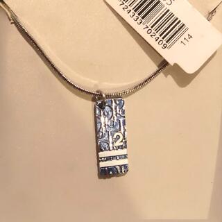ディオール(Christian Dior) ネックレス（ブルー・ネイビー/青色系）の 