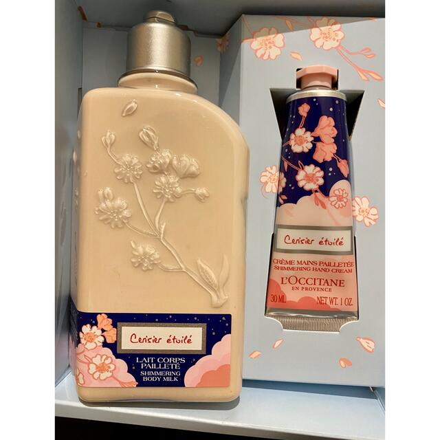 L'OCCITANE(ロクシタン)のロクシタン　サクラサボンボディークリーム　サクラサボンハンドクリーム コスメ/美容のボディケア(ボディクリーム)の商品写真