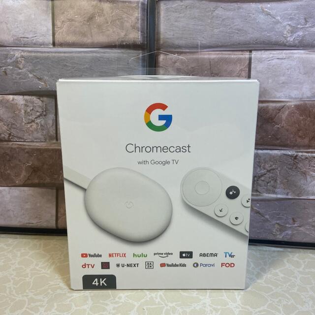 Google Chromecast with Google TVクロームキャスト