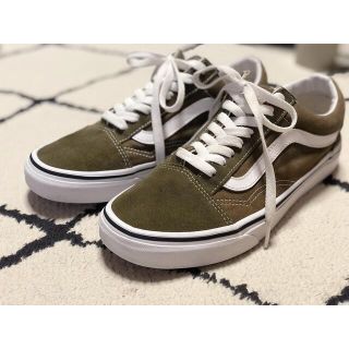 スローブイエナ(SLOBE IENA)のVANS オールドスクール カーキ 24.5 SLOBE IENA (スニーカー)