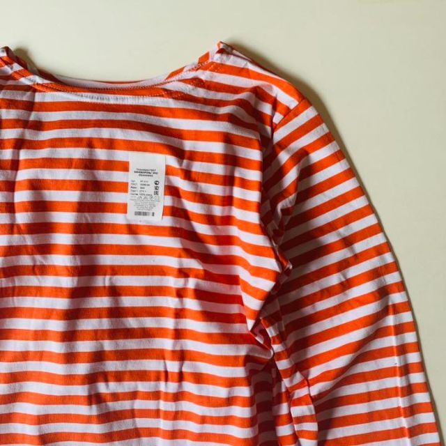 ロシア軍 ボーダーロングスリーブT 58 オレンジ 春夏秋 メンズのトップス(Tシャツ/カットソー(七分/長袖))の商品写真