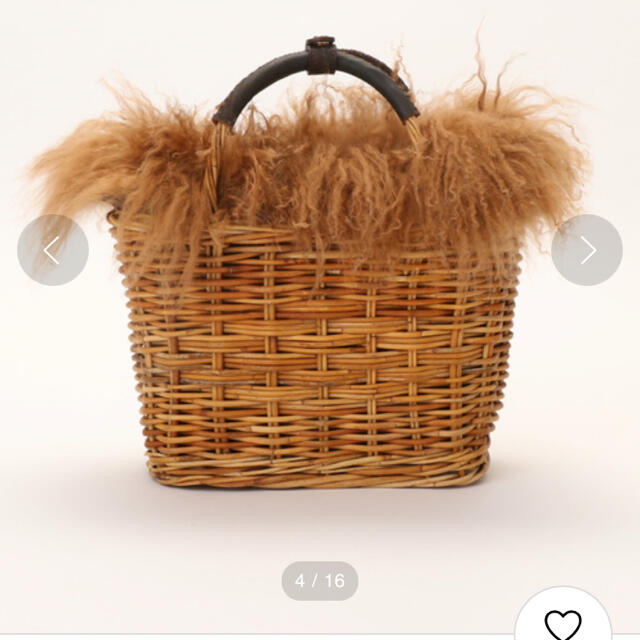 Athena New York ファーカゴバッグ