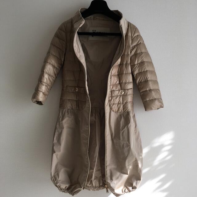 高速配送 パーカー ヘルノ フーデッド HERNO ロング プリーツバック