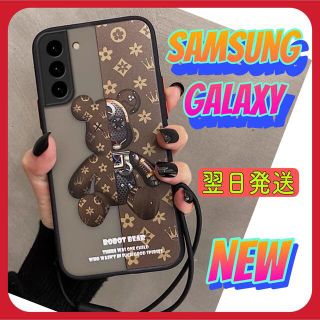 ✨お洒落　耐衝撃　可愛いSamSung用ケース　ギャラクシーS22 Ultra用(Androidケース)