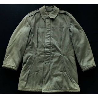 1962年 軍物実物 ミリタリーコート 中綿入り デッキジャケット