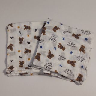 フタフタ(futafuta)の新品☆バースデイ☆ポロ☆ポロベア☆ガーゼケット☆polo☆polobear☆(タオルケット)