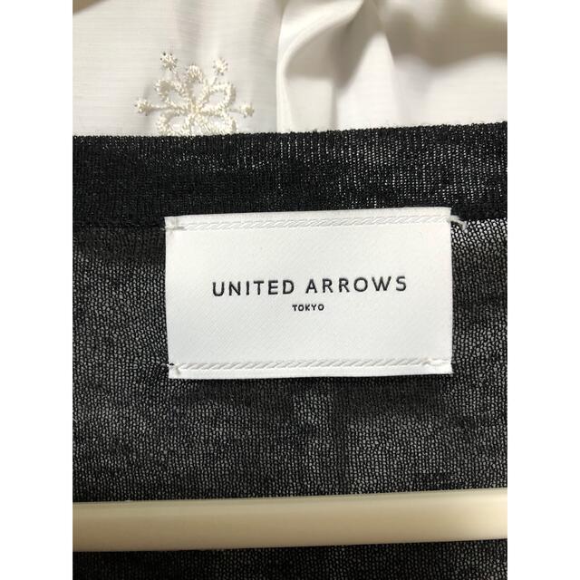 UNITED ARROWS(ユナイテッドアローズ)のVネックカーディガン　ユナイテッドアローズ　値下げ レディースのトップス(カーディガン)の商品写真