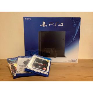 PlayStation4 - PlayStation4 500GB ジェットブラック おまけ付きの ...