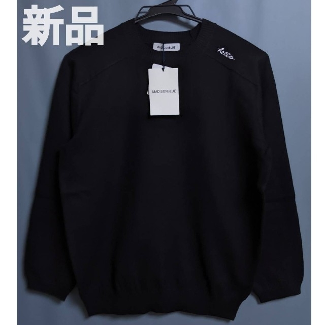 カットソー(長袖/七分) 《新品》MADISONBLUE HELLO CREW L/S PO