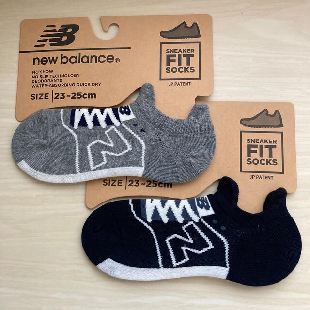 New Balance(ニューバランス)のnew balance レディース ソックス  靴下 2足セット レディースのレッグウェア(ソックス)の商品写真