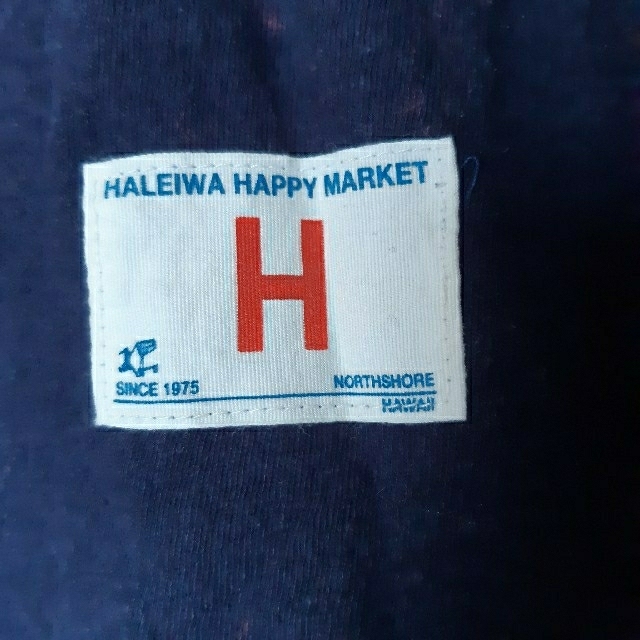 HALEIWA(ハレイワ)のHALEIWA HAPPY MARKET　ハレイワ　ネイビー　アメフト　Tシャツ レディースのトップス(Tシャツ(半袖/袖なし))の商品写真