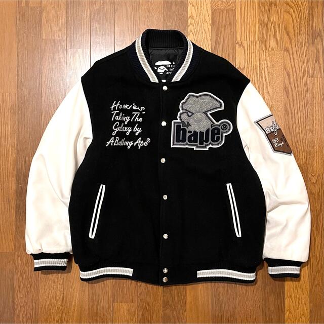 A BATHING APE - 激レア！OLD A BATHING APE “VARSITY JACKET”の通販 ...