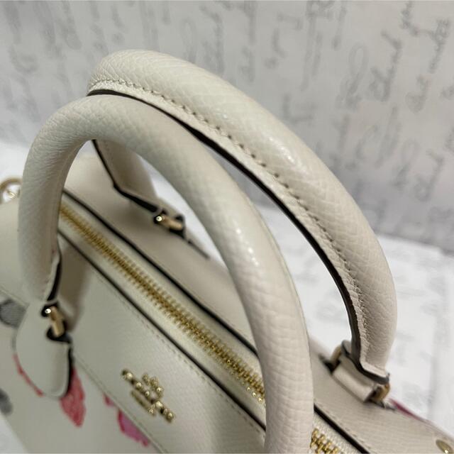 COACH - 【極美品】コーチ サッチェル ハンドバッグ 2way フローラル ...