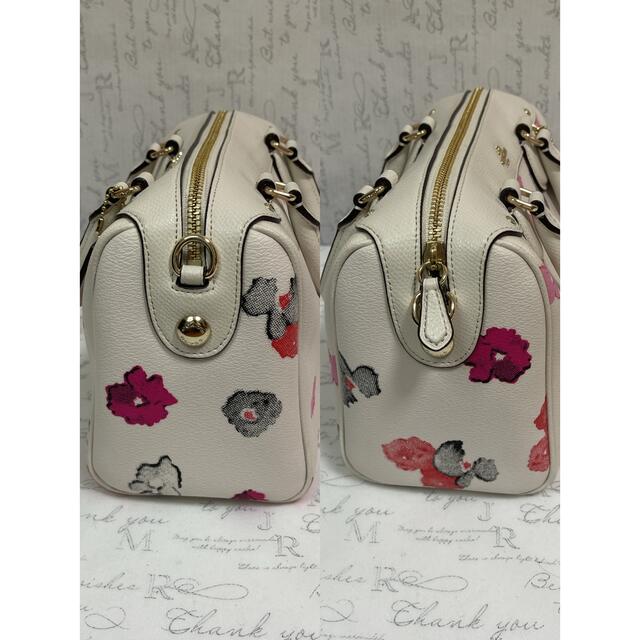 極美品】コーチ サッチェル ハンドバッグ 2way フローラル 花柄 ...