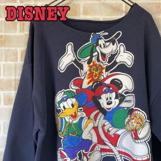 ディズニー(Disney)のDISNEY ディズニー トレーナー スウェット 輸入品 ゆるだぼ(トレーナー/スウェット)