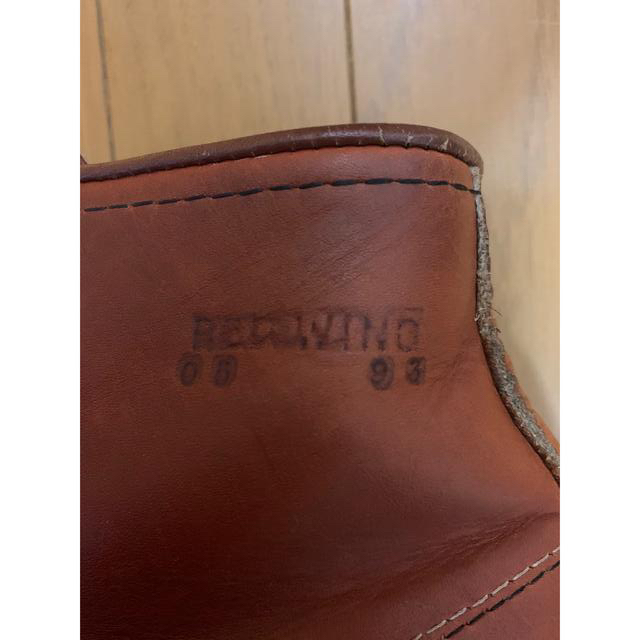 REDWING(レッドウィング)のレッドウィング REDWING 875  8E 半円犬タグなし メンズの靴/シューズ(ブーツ)の商品写真