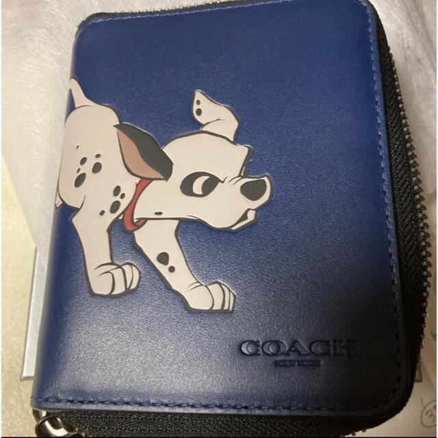 coach 101匹わんちゃん　二つ折り財布