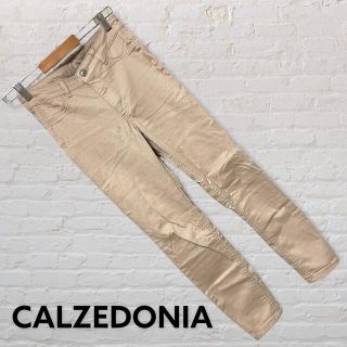 CALZEDONIA カルゼドニア スキニーパンツ 春 ベージュイタリア(スキニーパンツ)