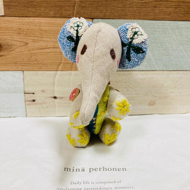 mina perhonen(ミナペルホネン)のミナペルホネン　ゾウさん☆彡 ハンドメイドのぬいぐるみ/人形(ぬいぐるみ)の商品写真