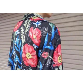 ジエダ(Jieda)のJieDa FLOWER PATTERN L/S SHIRT BLACK 1(シャツ)