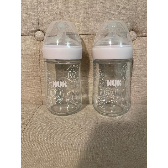 NUK 哺乳瓶　ネイチャーセンス　ガラス製　240ml キッズ/ベビー/マタニティの授乳/お食事用品(哺乳ビン)の商品写真