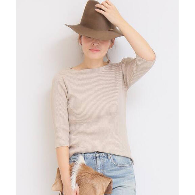 Deuxieme Classe  EVERYDAY KNIT　ベージュ