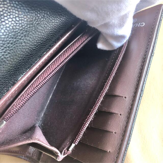 CHANEL(シャネル)のCHANEL シャネル♡正規店購入♡マトラッセ　三つ折り財布 レディースのファッション小物(財布)の商品写真