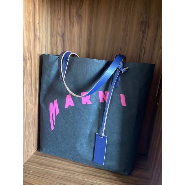 Marni(マルニ)のMARNI マルニ セルローストートバッグ メンズのバッグ(トートバッグ)の商品写真