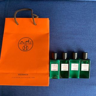 エルメス(Hermes)のHERMES エルメス　オードランジュヴェルト アメニティ トライアル4点セット(サンプル/トライアルキット)