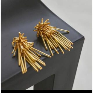 トゥデイフル(TODAYFUL)のtodayful  Fringe Beads Earring (イヤリング)