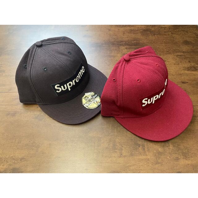 Supreme New Era シュプリーム ニューエラ Boxlogo セット