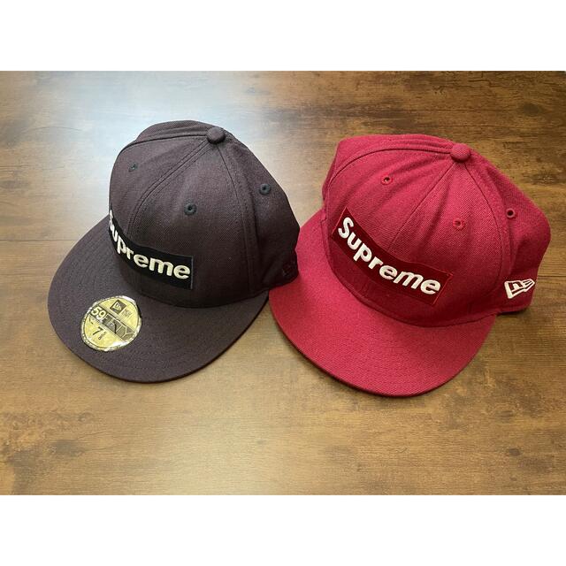 Supreme New Era シュプリーム ニューエラ Boxlogo セット